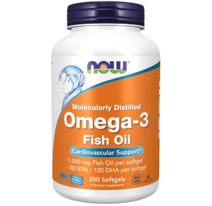 NOW Foods Omega-3 1000mg 200 softgels