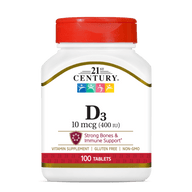 Vitamin D3 10 mcg (400 IU)