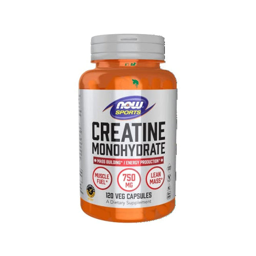 Now Sports Creatine Monohydrate 120 Veg Capsules