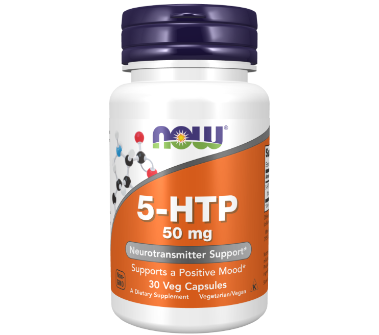 Now Foods 5-HTP 50 mg Veg Capsules