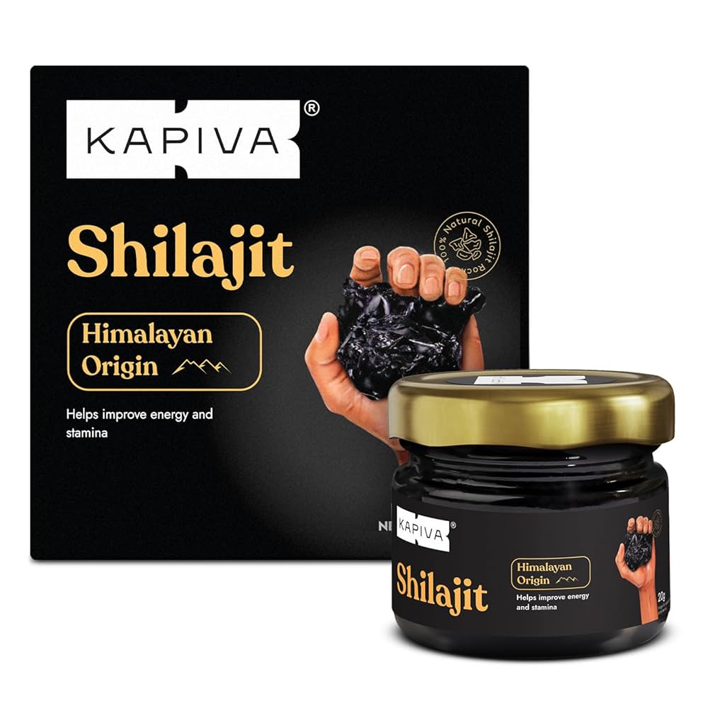 Kapiva 100% Original Himalayan Shilajit Resin 20g