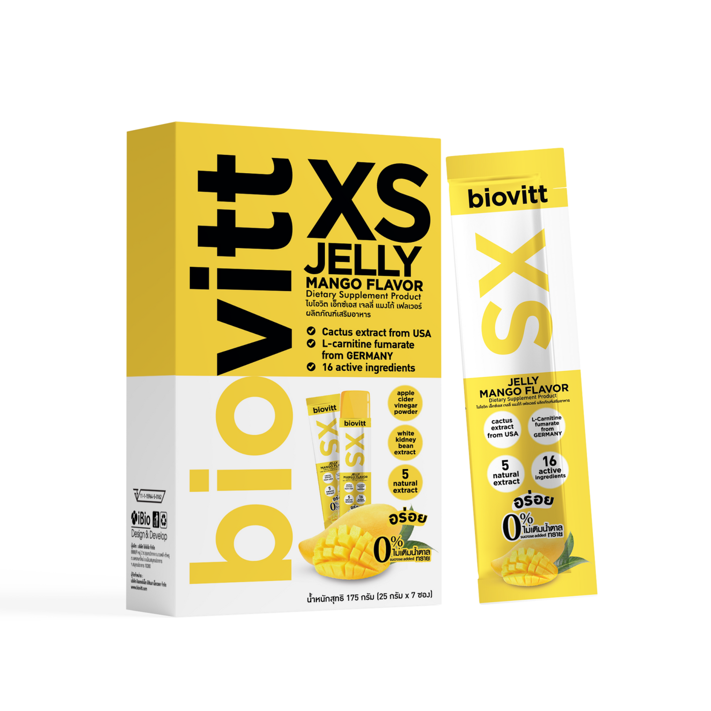 Biovitt XS Jelly Mango Flavor