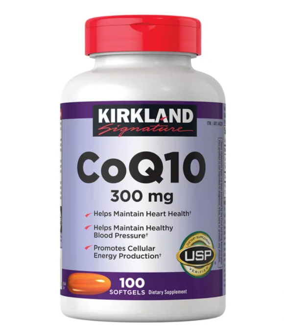 Kirkland Signature CoQ10 300 mg., 100 Softgels