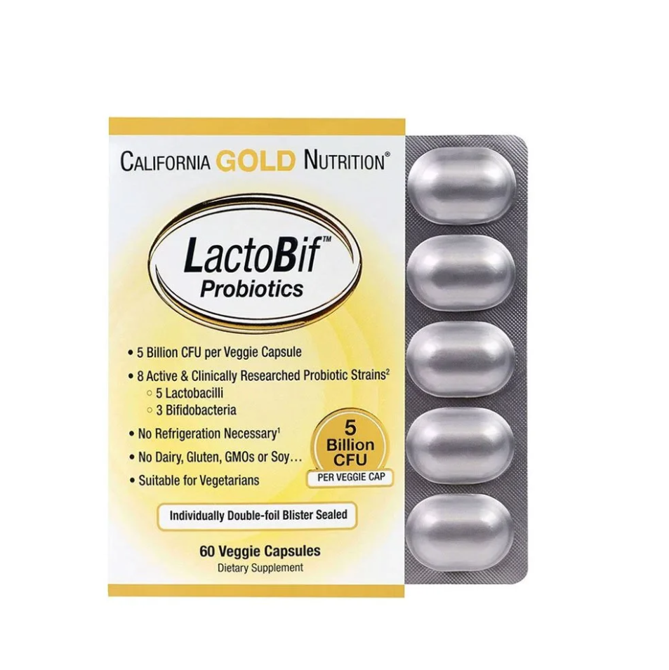 LactoBif Probiotics, 5 Billion CFU, 60 veggie capsules