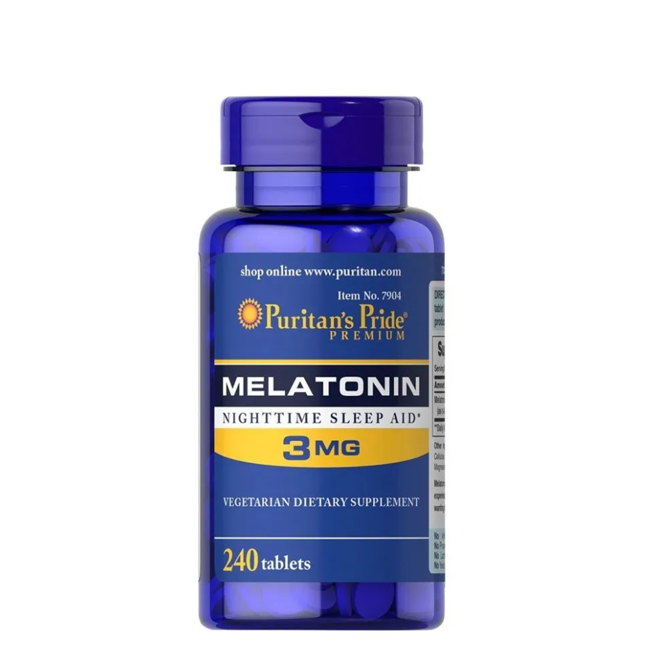 Puritans' Pride Melatonin 3 mg 240 tab