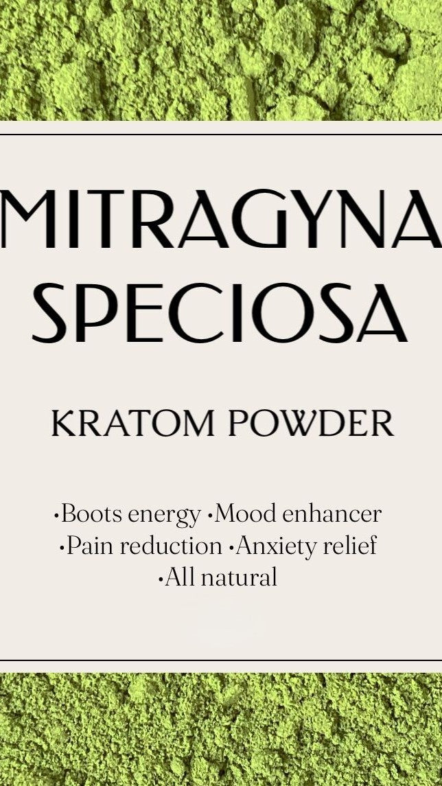 Anabolic tea : 100% Kratom powder