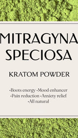 Anabolic tea : 100% Kratom powder