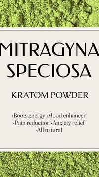 Anabolic tea : 100% Kratom powder