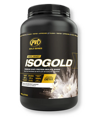 PVL ISOGOLD 2lbs (908g) - Premium Whey Protein Isolate