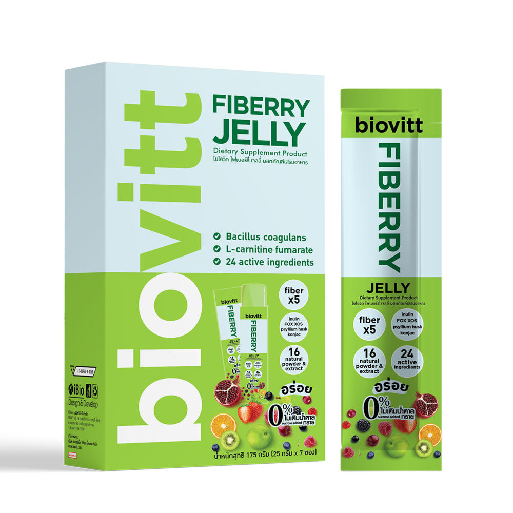 BIOVITT FIBERRY JELLY 7 Sachets