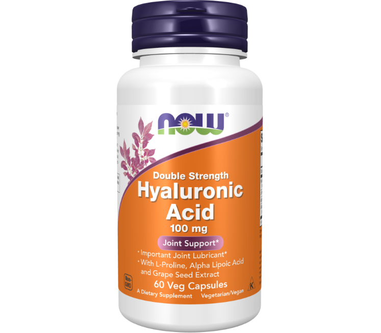 Now Foods Hyaluronic Acid 100 mg Veg Capsules