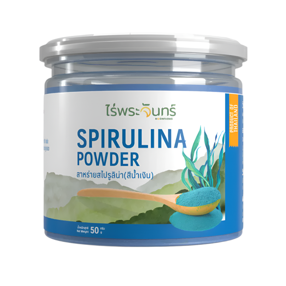 Blue spirulina powder 50g.