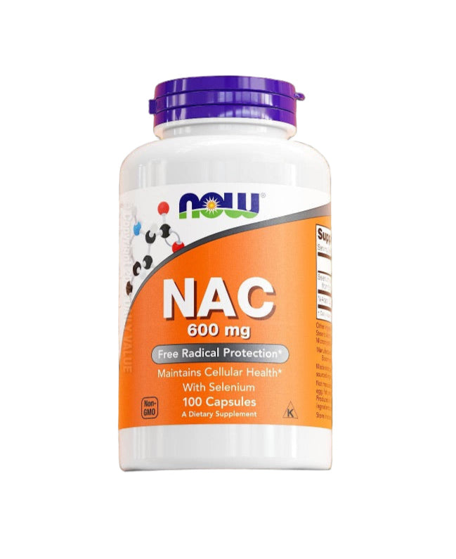 NOW NAC 600mg . 100 Capsules